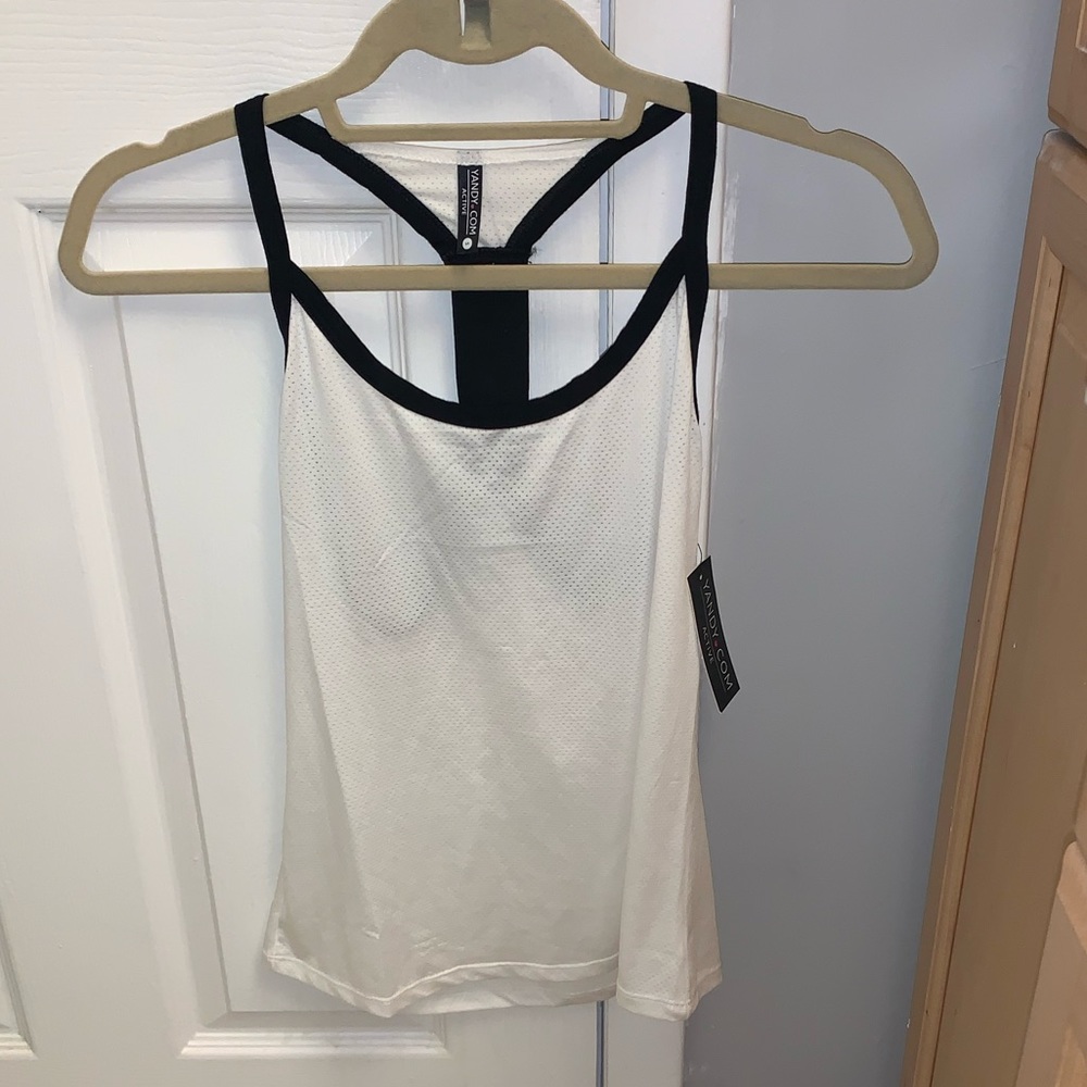 NWT White Yandy Tank